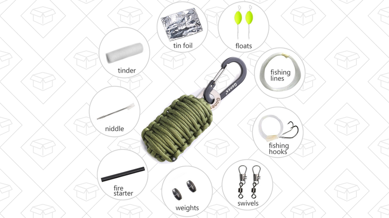 Gonex 550 Paracord Survival Grenade, $7 with code 49T27R9H